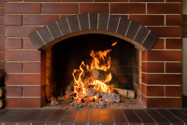 Brick Fireplace Installation in Poulsbo