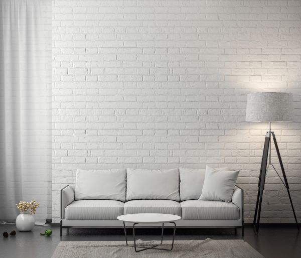 White Brick Installation in Poulsbo