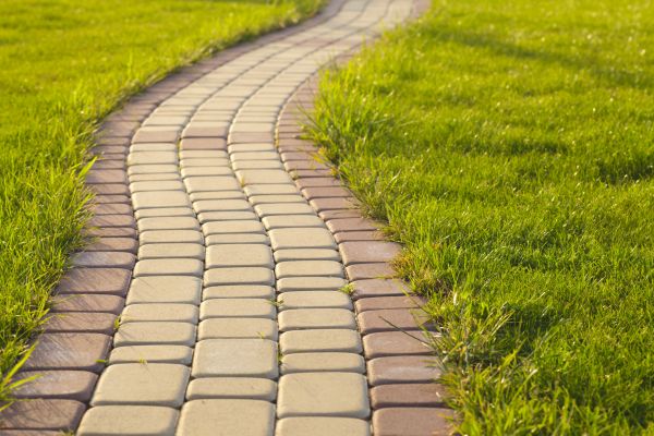 Sidewalk Brick Repair in Poulsbo